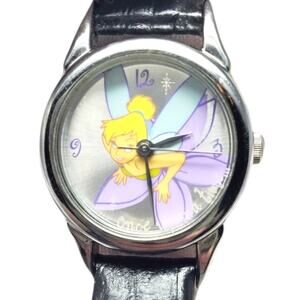 Vintage Disney X Seiko Tinker Bell Leather Watch